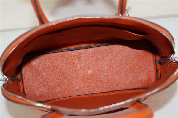 High Quality Replica Hermes Bolide Togo Leather Tote Bag Orange 1923